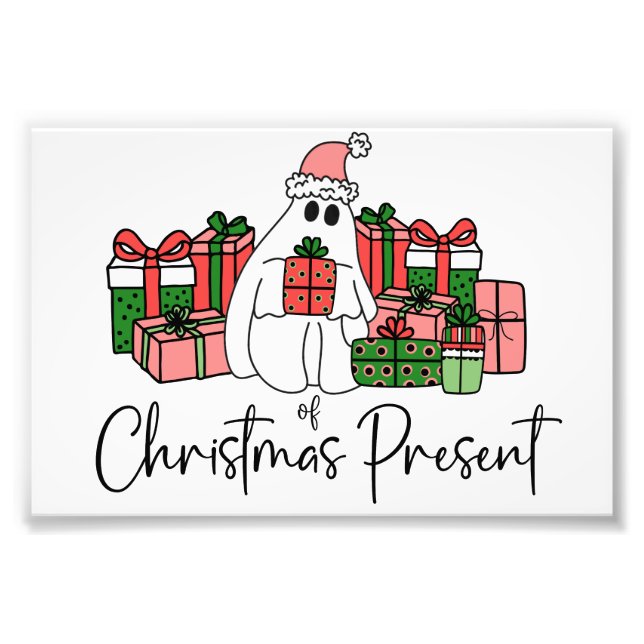 Niedliche, sonnige Weihnachten Fotodruck (Vorne)