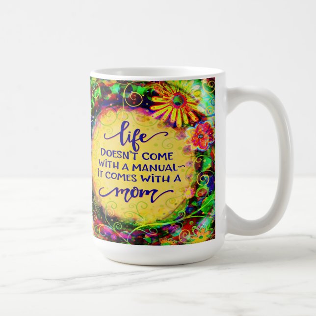 Niedliche Spaß Mama, meine lebenslange manuelle In Kaffeetasse (Rechts)