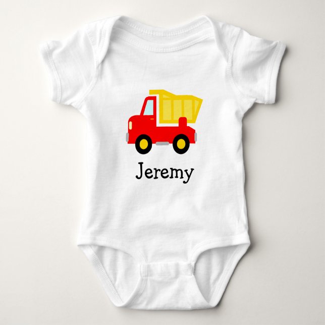 Niedliche Spielzeugkipper Cartoon Baby Jumpsuit Baby Strampler (Vorderseite)