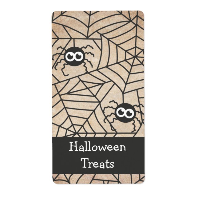 Niedliche Spinnen, Halloween, Grunge und Gritty (Vorne)