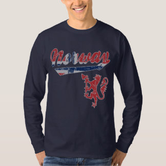 Niedliche sportliche Art Norwegens T-Shirt