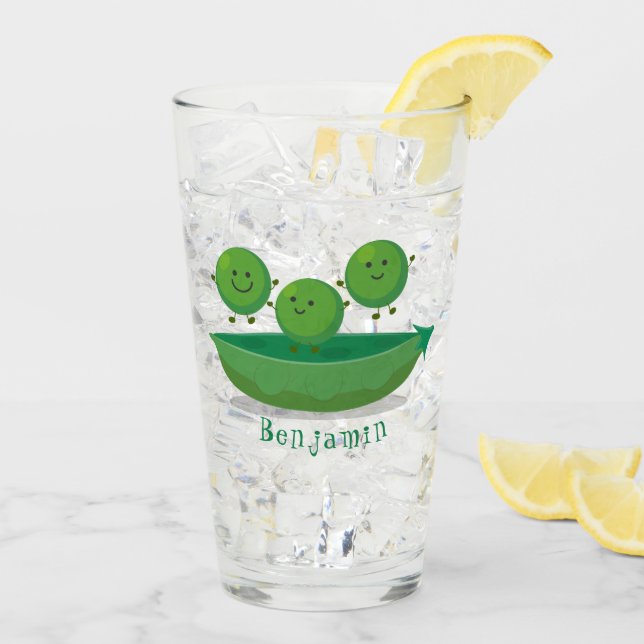 Niedliche Springererbsen in der Darstellung des Ca Glas (Rückseite Ice)