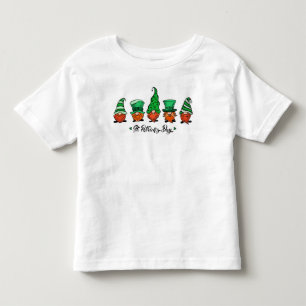 Niedliche St Patrick's Day Gnomes Kleinkind T-shirt