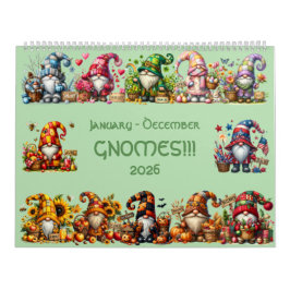 Niedliche Sterne in Hats 2026 Kalender - Adorable!
