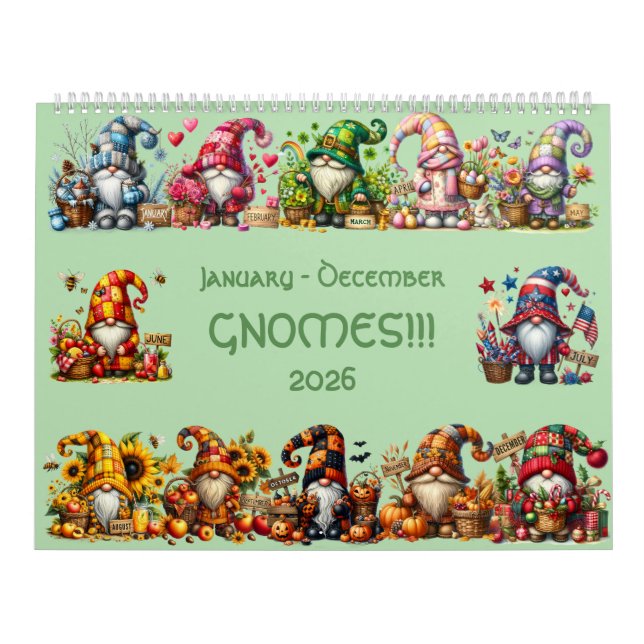 Niedliche Sterne in Hats 2026 Kalender - Adorable! (Titelbild)