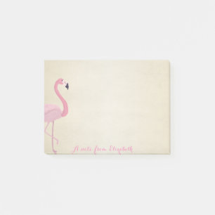 Niedliche Stilvolle, rosa Flamingo Post-it Klebezettel