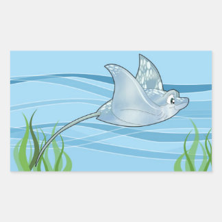 Niedliche Stingray Stickers