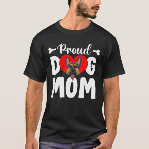 Niedliche Stolze Deutsche Schäferhunde Mama Funny T-Shirt