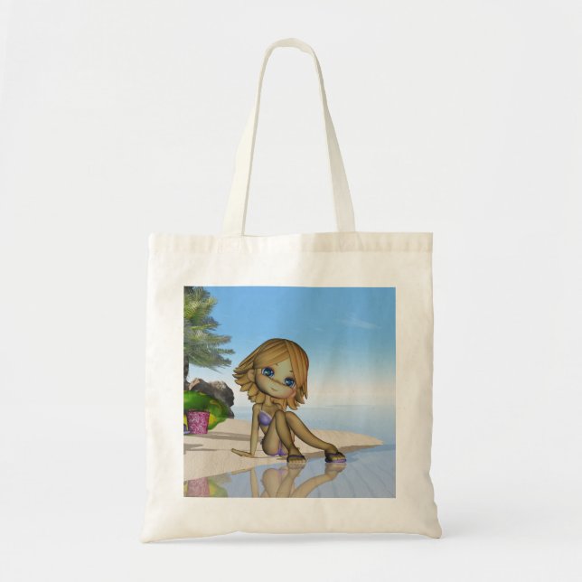 niedliche Strandtasche, moonies Tragetasche (Vorne)
