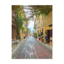 Niedliche Straße in Athen - Griechenland