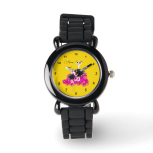 Niedliche Strauße Armbanduhr