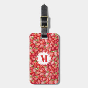 Niedliche Strawberry Gepäckmarke Gepäckanhänger