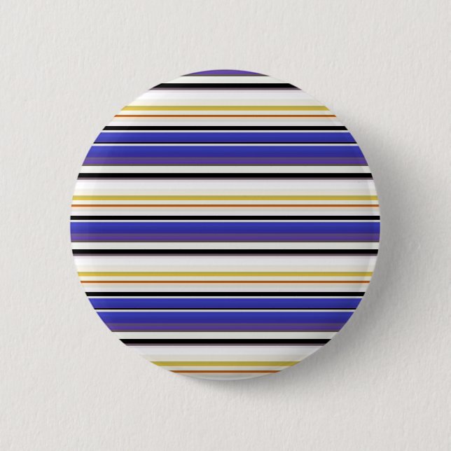 Niedliche Streifen Button (Vorderseite)