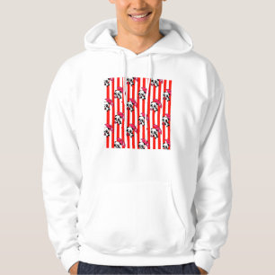 Niedliche Streifen Hoodie