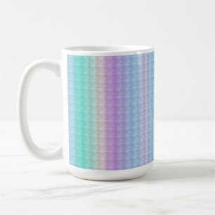 Niedliche Streifen und Polka Dot Muster Kaffeetasse