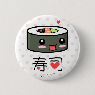 Niedliche Sushi Button