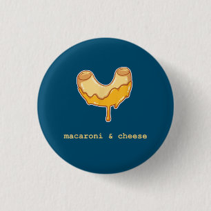 Niedliche Süßspeisen aus Makkaroni und Käse Button
