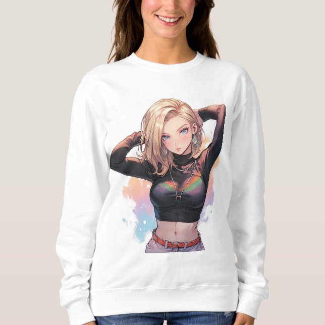 niedliche Sweatshirt (Vorderseite)