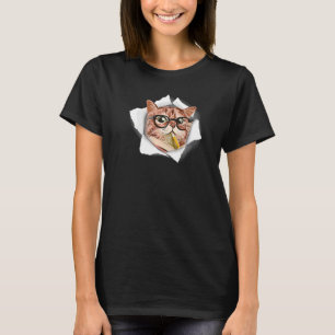 Niedliche Sweet Cat Cats Hausbesitzer Grafik T-Shirt