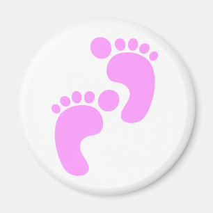 Niedliche Sweet Footstep Funny Shirt Magnet