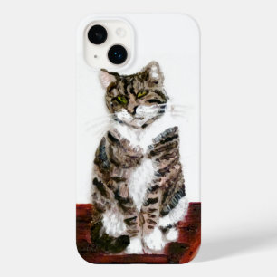 Niedliche Tabby Cat Art Case-Mate iPhone 14 Plus Hülle