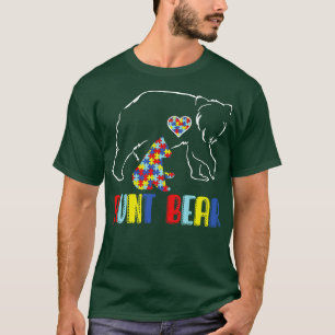 Niedliche Tantentautistische Aufklärung Autistisch T-Shirt