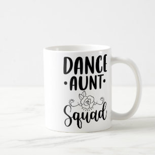 Niedliche Tanztruppe Squad Funny Dancing Proud Tan Kaffeetasse