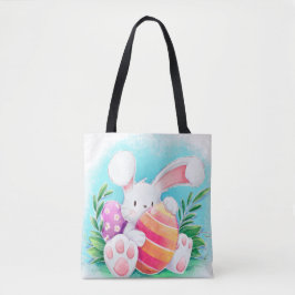 Niedliche Taschen-Tasche Osterhasewatercolor-| Tasche