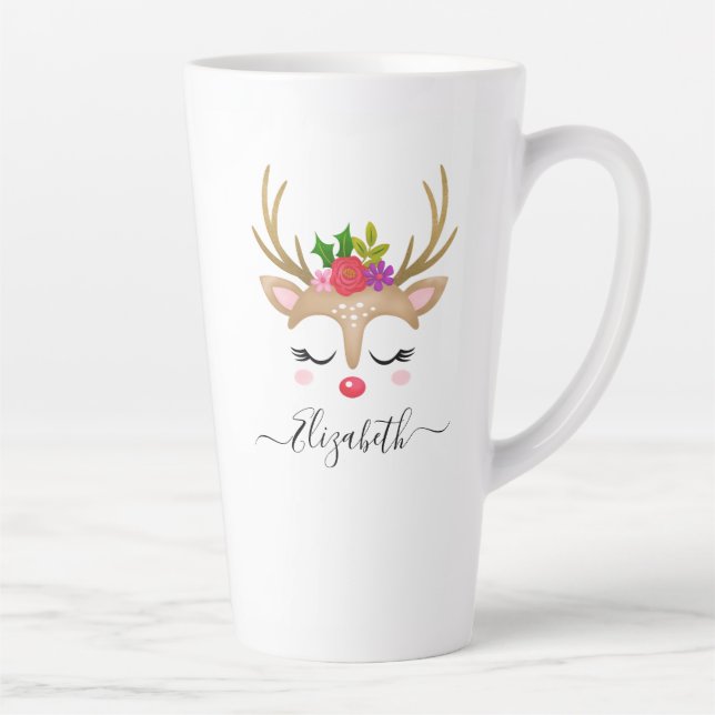 Niedliche Tasse der Weihnachtsbaume (Rechts)
