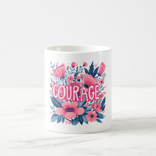 Niedliche Tasse des Inspirationskaffees