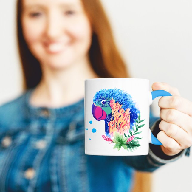 Niedliche Tasse für Parrot Quotes (Cute Art for Parrot Quotes Mug)