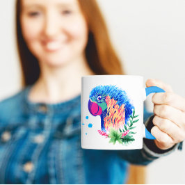 Niedliche Tasse für Parrot Quotes