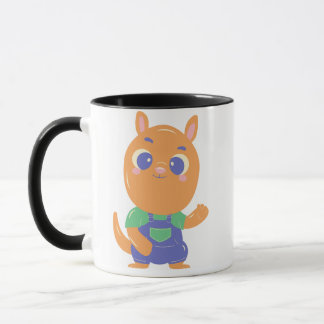 Niedliche Tasse Kangaroo