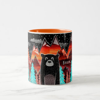Niedliche Tasse mit Bären