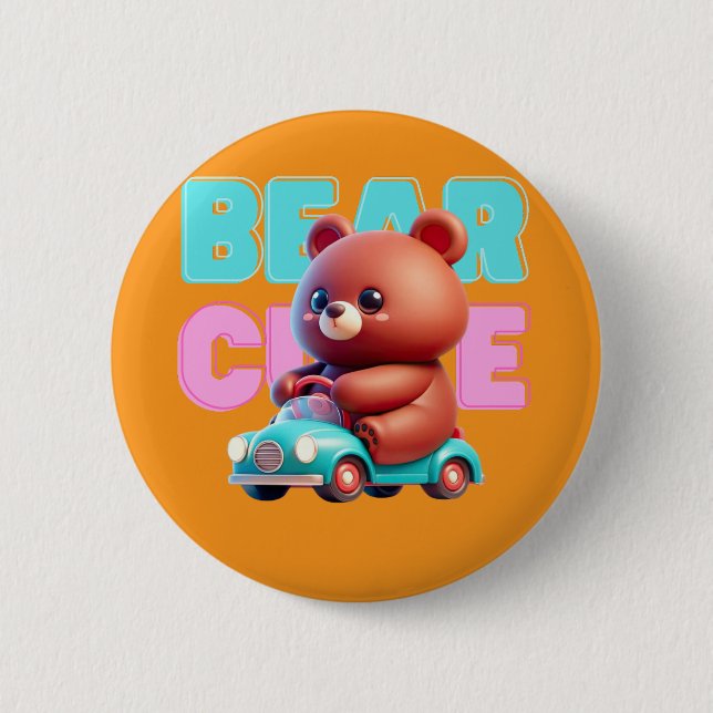 Niedliche Taste Button (Vorderseite)
