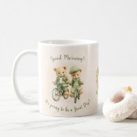 Niedliche Teddy-Bären-Tasse - Es wird ein großer T