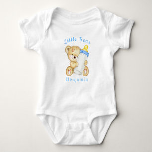 Niedliche Teddy Bear Baby Dusche Baby Bodysuit Baby Strampler