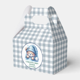 Niedliche Teddy Bear Baby Dusche Geschenkschachtel
