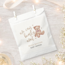 Niedliche Teddy Bear Baby Dusche