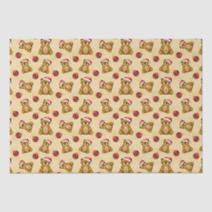 Niedliche Teddy Bears Seidenpapier