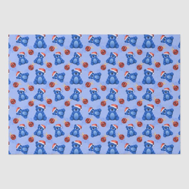 Niedliche Teddy Bears Seidenpapier (Vorderseite)