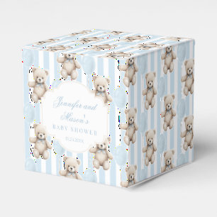Niedliche Teddybär Babydusche Geschenkschachtel