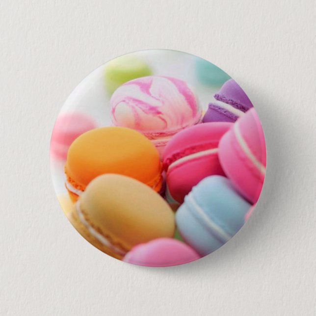 Niedliche Tessiner Macaron Button (Vorderseite)