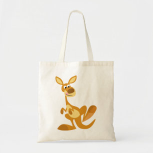 Niedliche Thumping Cartoon-Känguru-Tasche Tragetasche