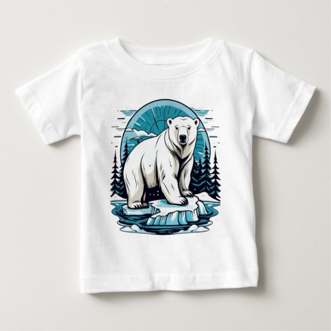 Niedliche Tiere Baby T-shirt (Vorderseite)