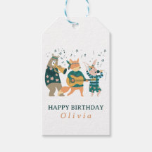 Niedliche Tiere Band Geburtstag