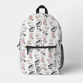niedliche Tiere Bedruckter Rucksack