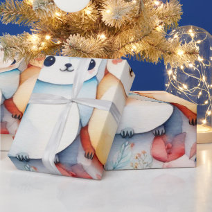 Niedliche Tiere Geschenkpapier