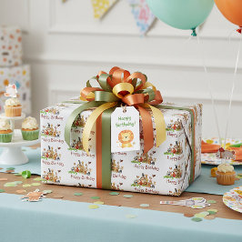 Niedliche Tiere Geschenkpapier