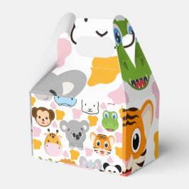 Niedliche Tiere Gesicht Geschenkschachtel